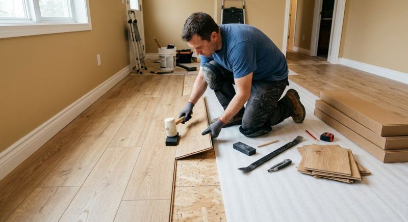 Laminate Floor Installation in Franklin County, MO