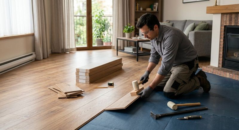 Laminate Floor Installation in O Fallon, MO