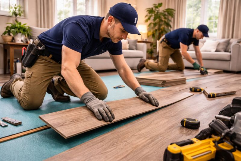 Laminate Floor Replacement in Grover, MO