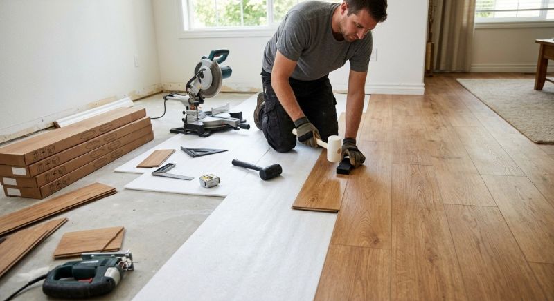 Laminate Floor Replacement in Lake Saint Louis, MO