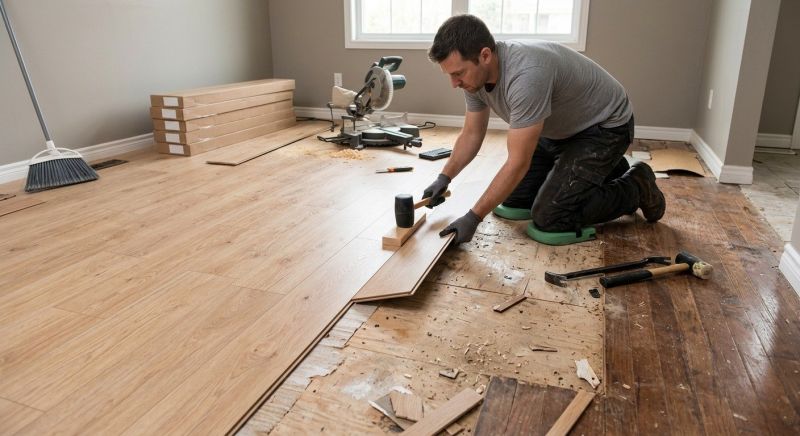 Laminate Floor Replacement in Warrenton, MO