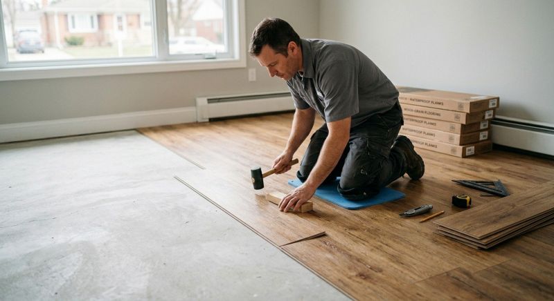 Linoleum Floor Installation in Eureka, MO
