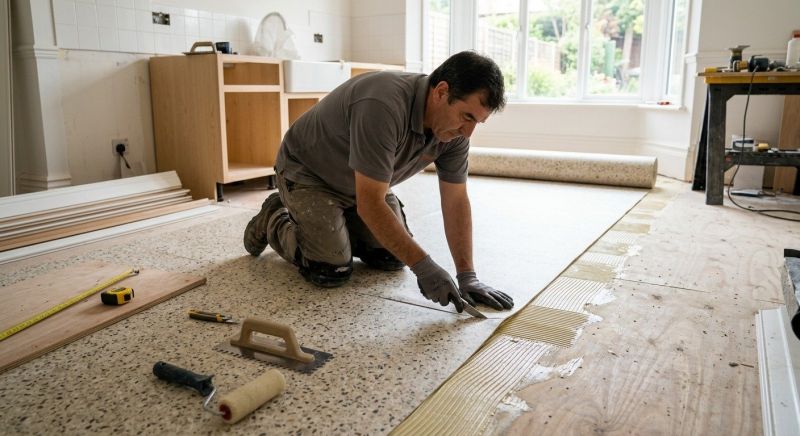 Linoleum Floor Installation in Gray Summit, MO