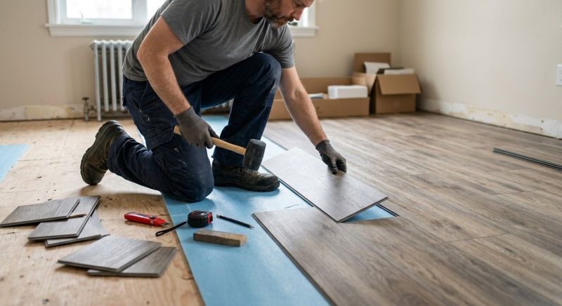 Linoleum Floor Installation in Saint Charles, MO