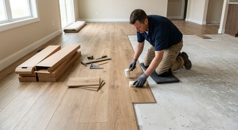 Lvt Flooring Installation in Wentzville, MO