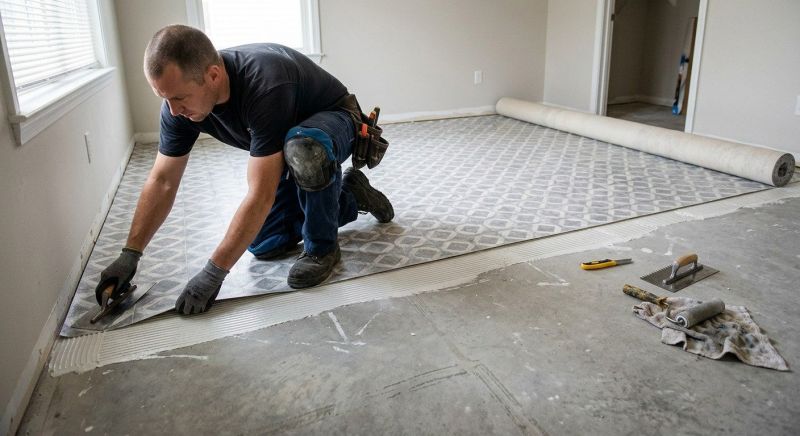 Sheet Linoleum Installation in Defiance, MO