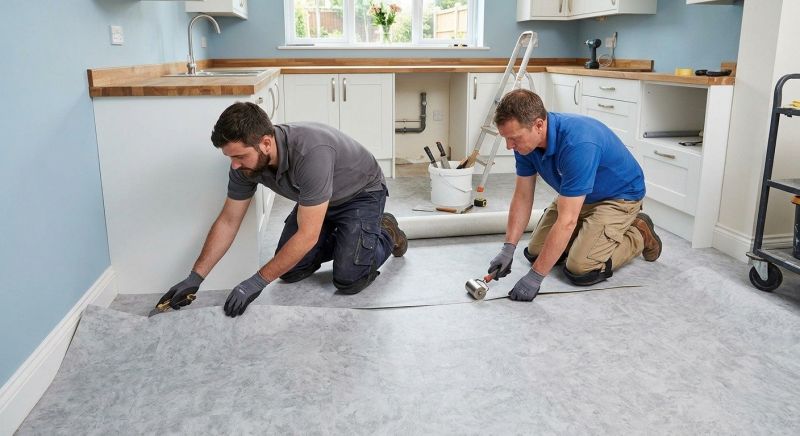 Sheet Linoleum Installation in Wentzville, MO