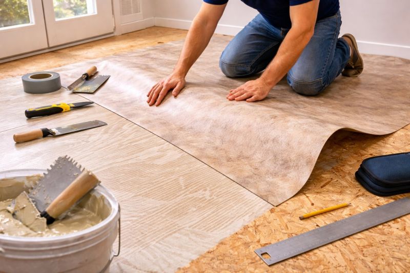 Sheet Vinyl Installation in Gray Summit, MO