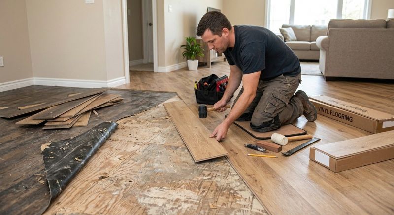 Vinyl Flooring Installation in Gray Summit, MO