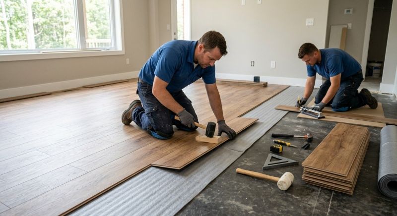Vinyl Flooring Installation in Maryland Heights, MO