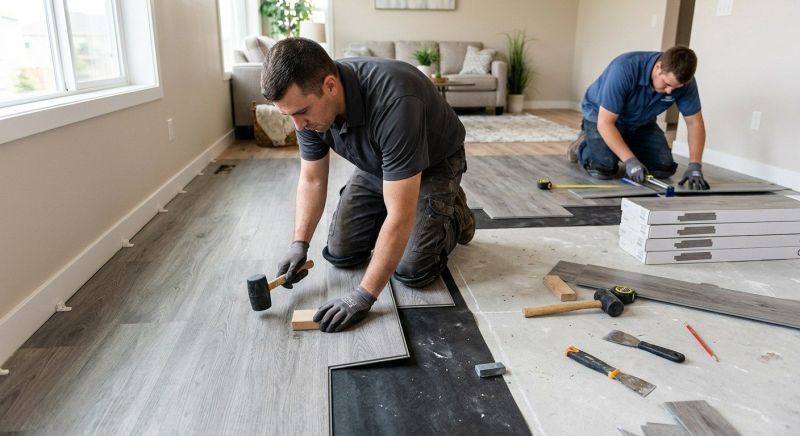 Vinyl Flooring Installation in Winfield, MO