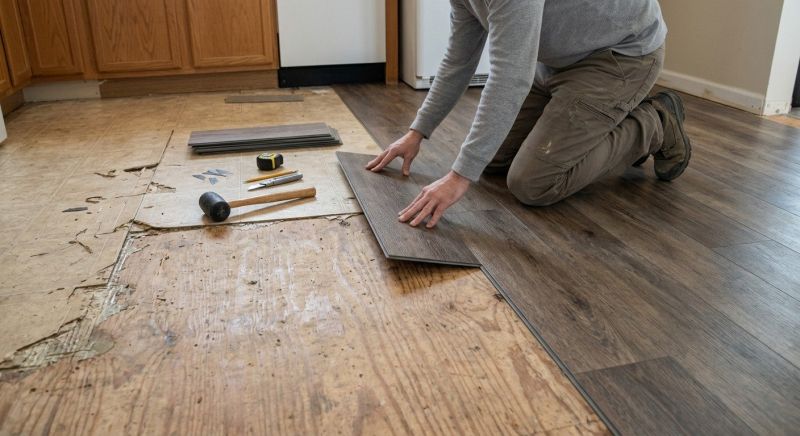 Vinyl Flooring Installation in Wright City, MO