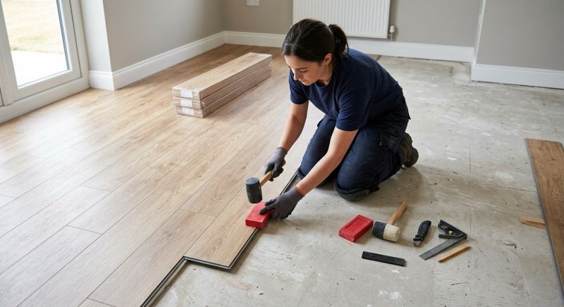 Vinyl Plank Floor Installation in Wentzville, MO