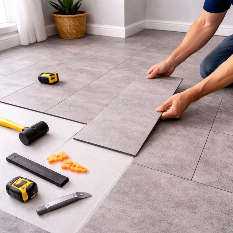 Vinyl Tile Installation in Wentzville, MO